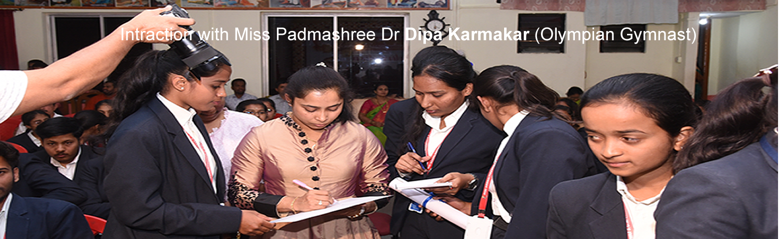 Interaction with Miss Deepa Karmakar